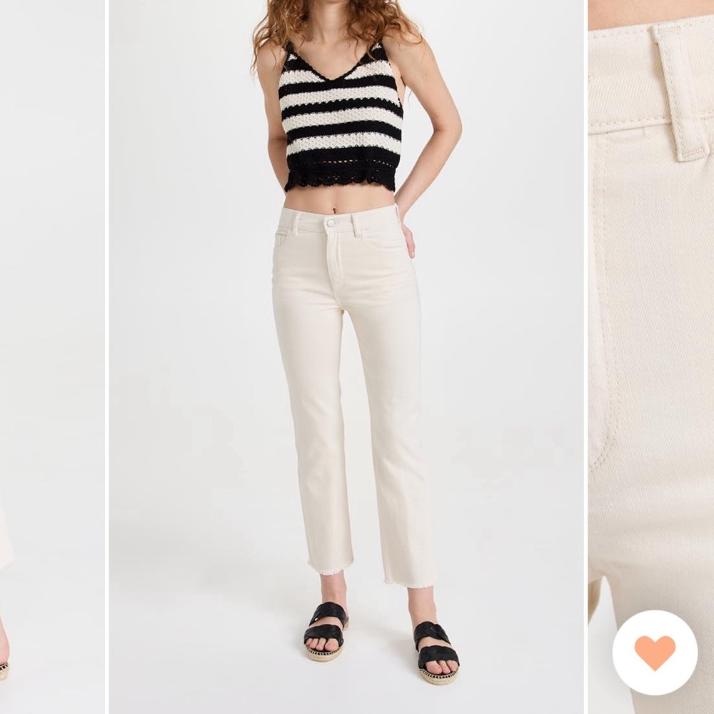DL1961 Patti Straight High Rise Ankle Jeans